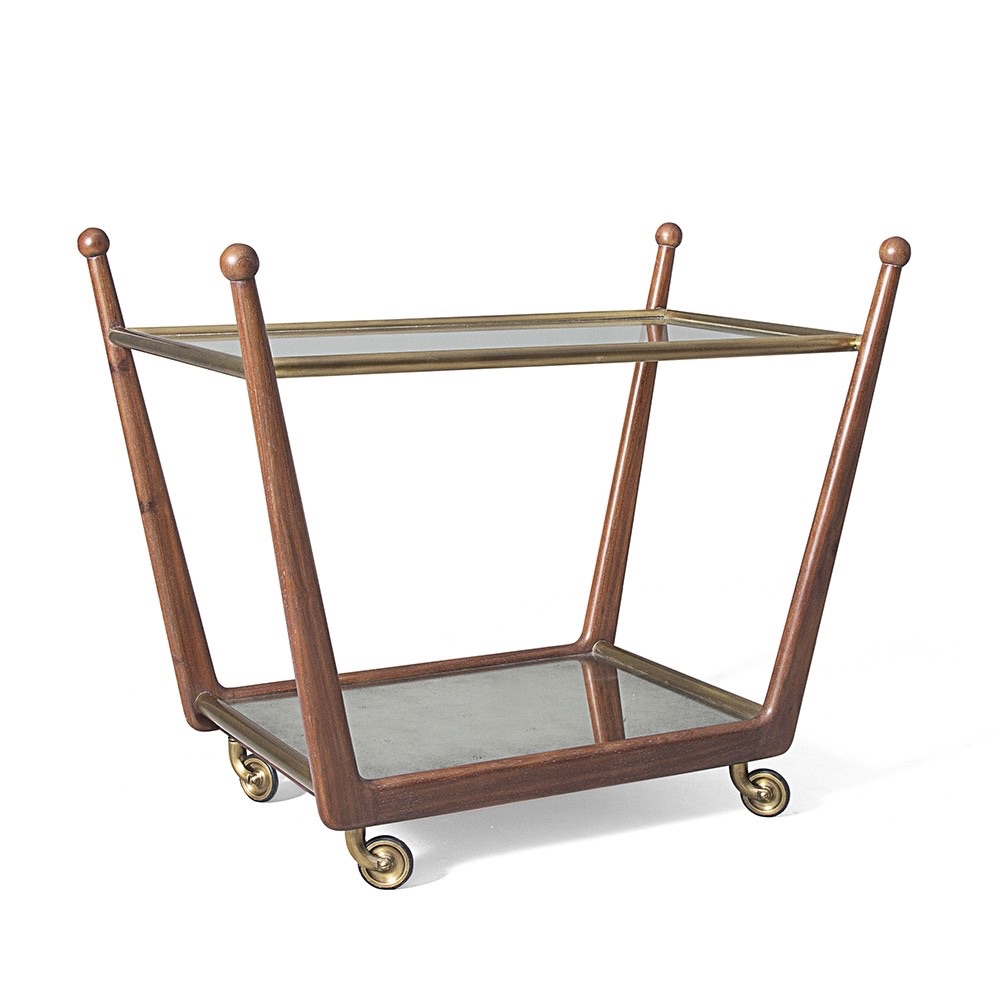 bar trolley, bleached oak | interior design furniture | Charleston Interior Designer