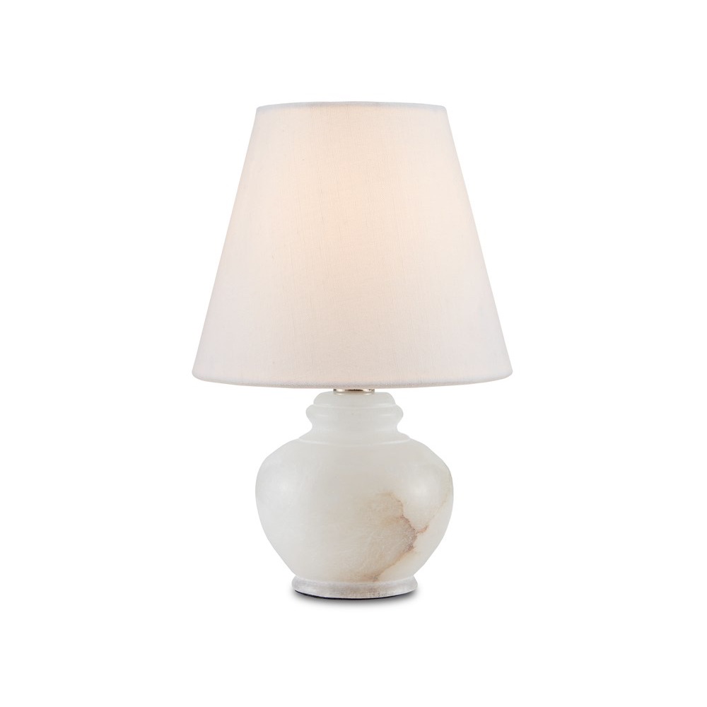 alabaster mini lamp | interior design lighting | Charleston Interior Designer